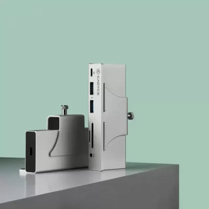 Cadyce CA-CLMFT USB-C ClampFit Docking Station HDMI Dual USB 3.0 SD/mSD Slots & 45W PD Charging