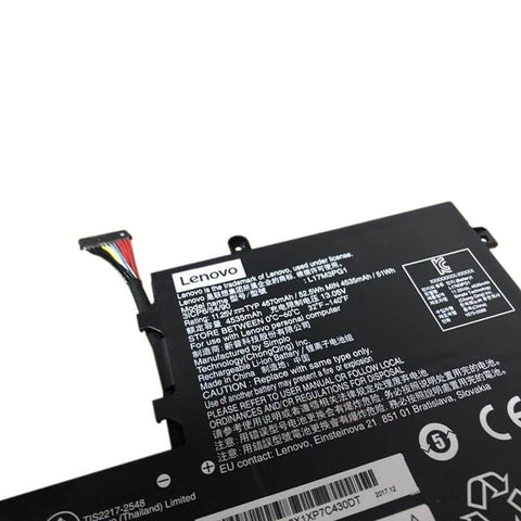 Lenovo L17L3PG1 Original OEM 52.5Whr 4630mAh 11.34V 6 Cell Laptop Battery for Select Lenovo Laptops