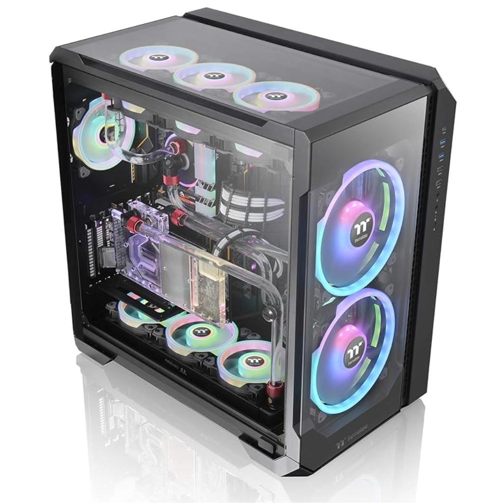 Thermaltake View 51 Tempered Glass ARGB Black E-ATX Full Tower Computer Case