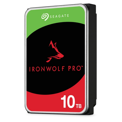 Seagate IronWolf Pro 10TB 7200 RPM 3.5" SATA 6Gb/s Enterprise NAS Internal Hard Drive