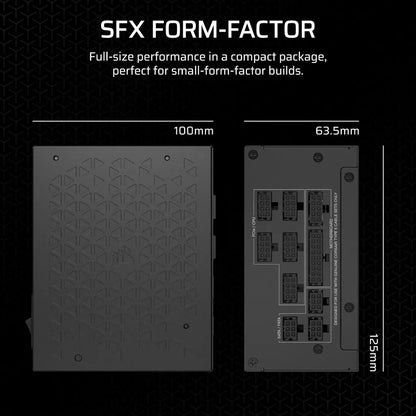 Corsair SF850 850W 80 Plus Platinum Fully Modular SFX Power Supply
