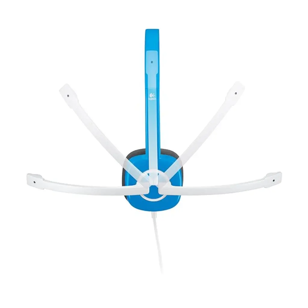 Logitech H150 3.5mm Wired Stereo Headset with Noise-Cancelling Microphone - Blue