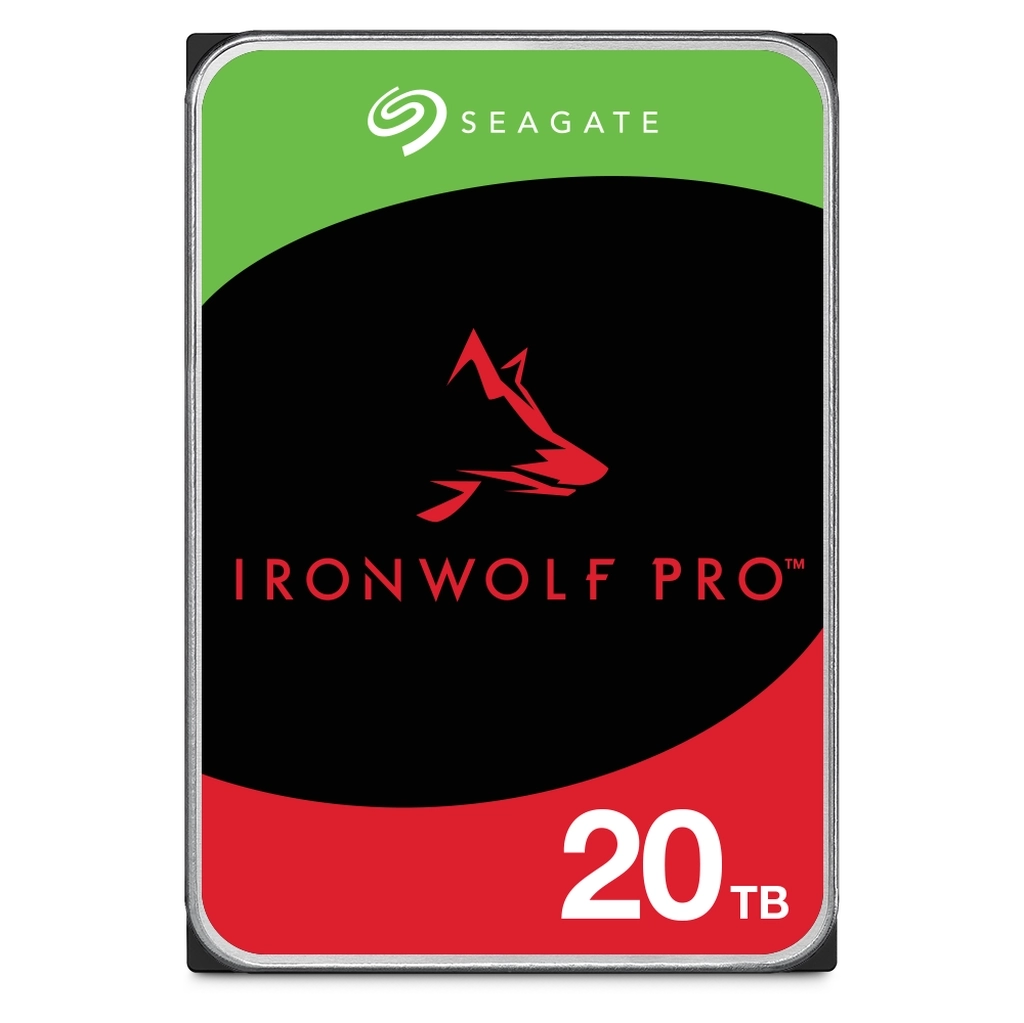 Seagate IronWolf Pro 20TB 3.5" 7200 RPM Enterprise NAS Internal Hard Disk Drive