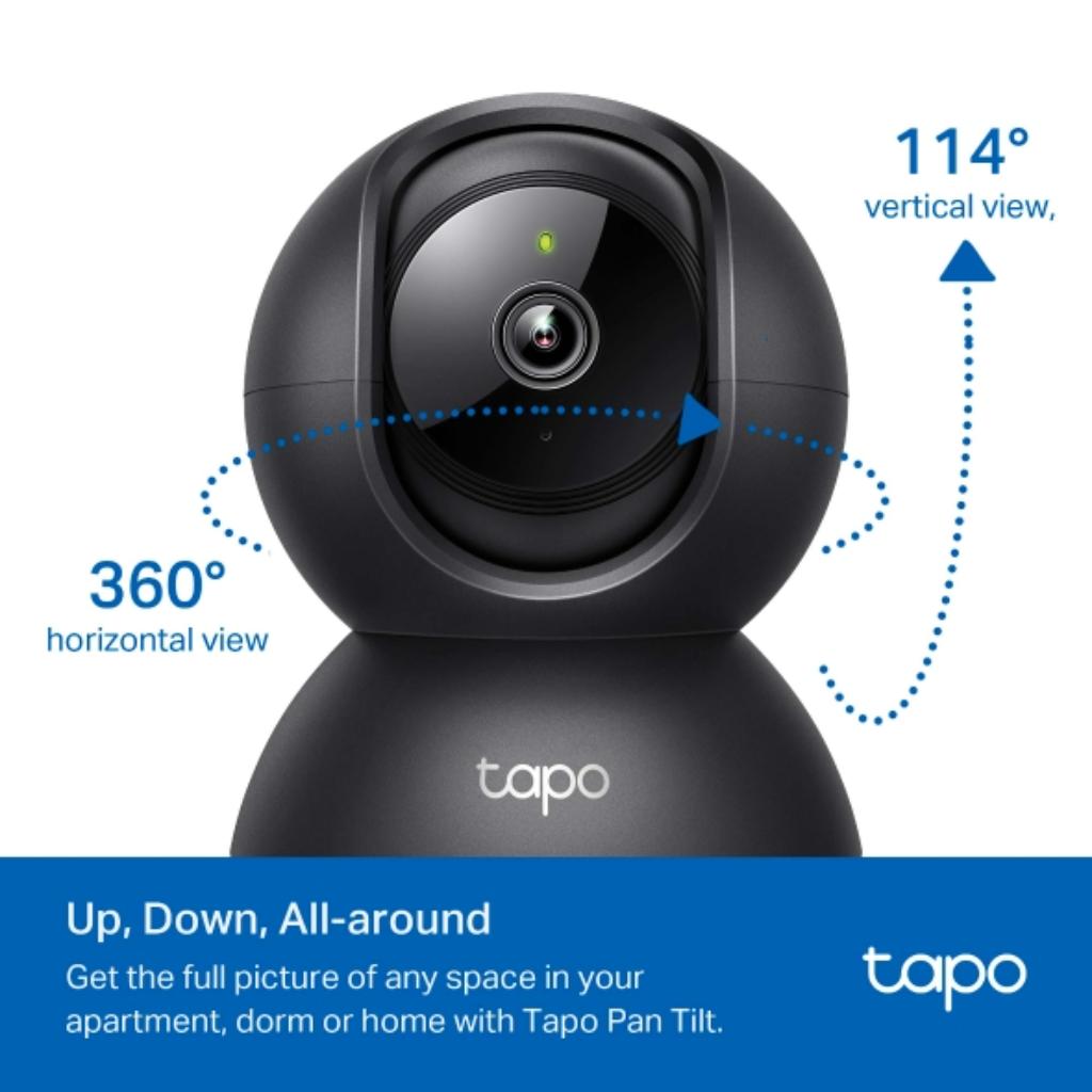TP-Link Tapo C201 Pan Tilt Wi-Fi Security Camera 1080p Full HD Night Vision