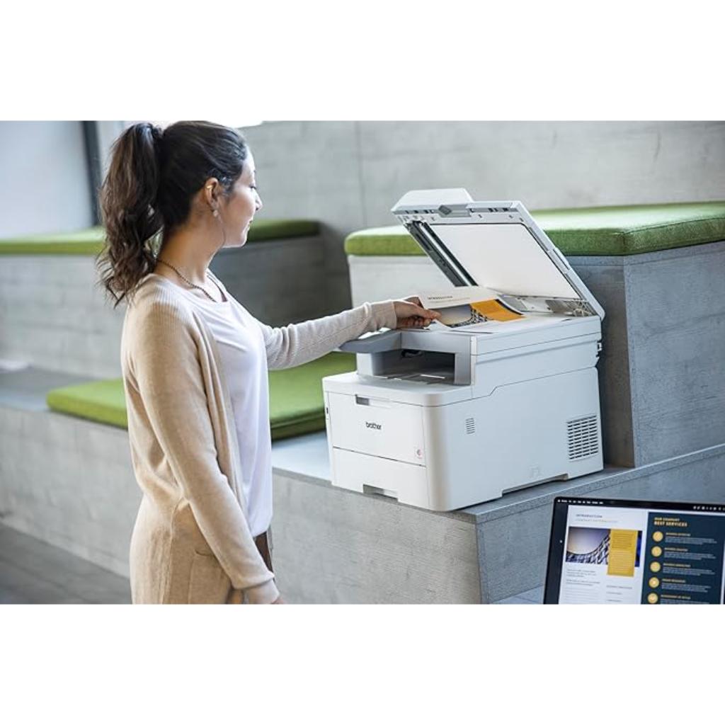 Brother MFC-L3760CDW Colour Laser Multifunction Printer Duplex with Wi-Fi ADF