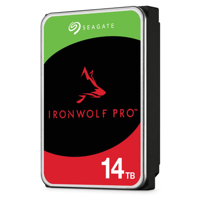 Seagate IronWolf Pro 14TB NAS Internal HDD with 7200RPM SATA 6Gb/s 256MB Cache CMR