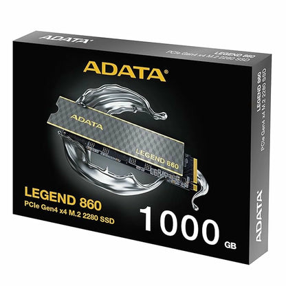 ADATA LEGEND 860 1000GB PCIe Gen4 NVMe Internal SSD for PS5 & Creators