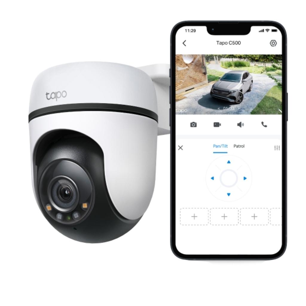 TP-Link Tapo C500 Outdoor Pan/Tilt Wi-Fi Security Camera 1080p Full HD IP65
