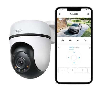 TP-Link Tapo C500 Outdoor Pan/Tilt Wi-Fi Security Camera 1080p Full HD IP65