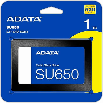 ADATA Ultimate SU650 1TB 3D NAND SATA Internal Solid State Drive