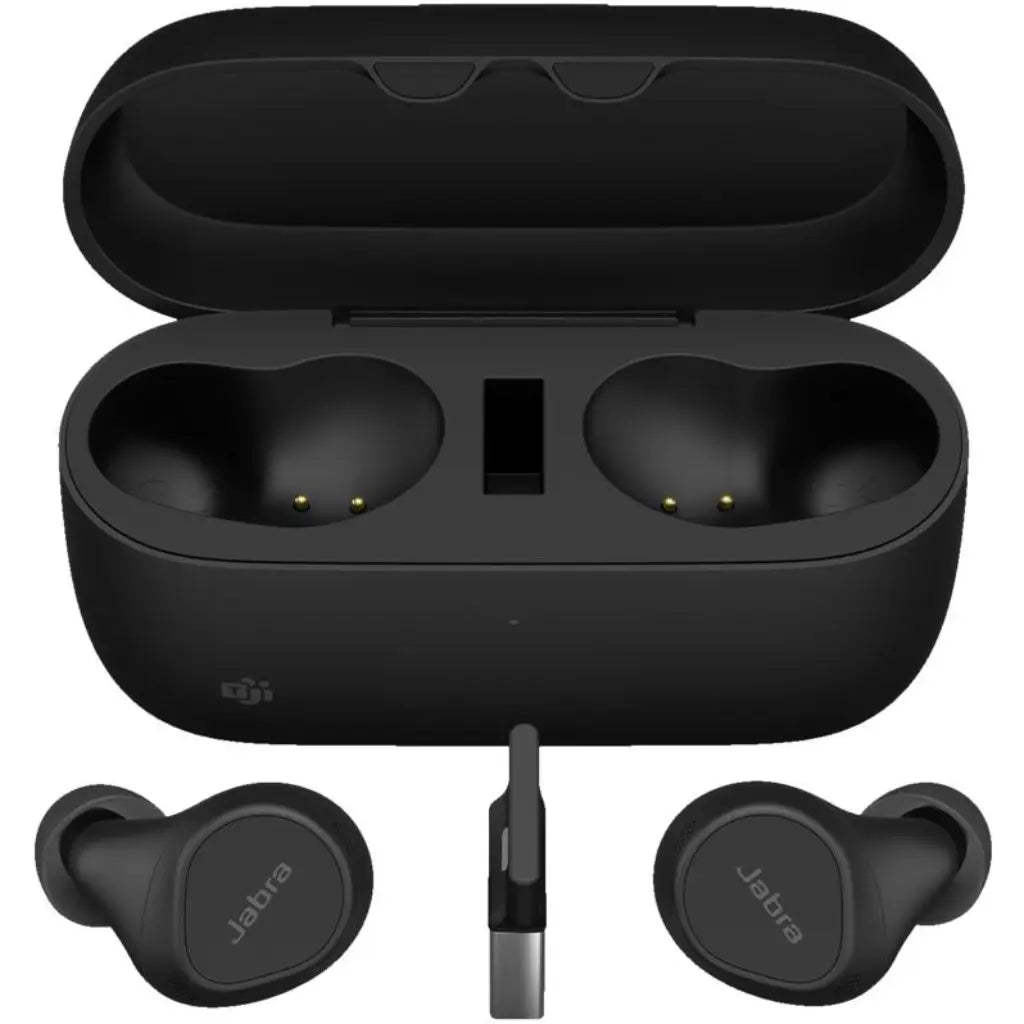 Jabra Evolve2 Buds MS USB‑A True Wireless Earbuds with ANC