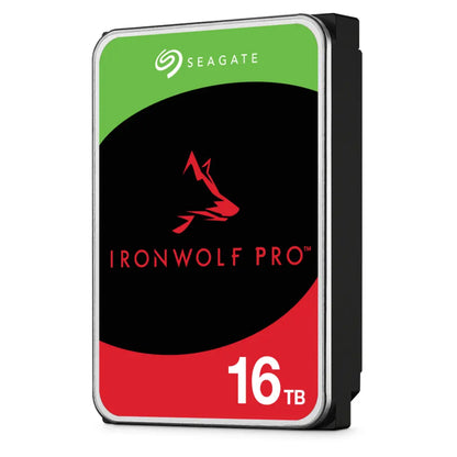 Seagate IronWolf Pro 16TB 7200 RPM 3.5" SATA 6Gb/s Enterprise NAS Internal Hard Drive