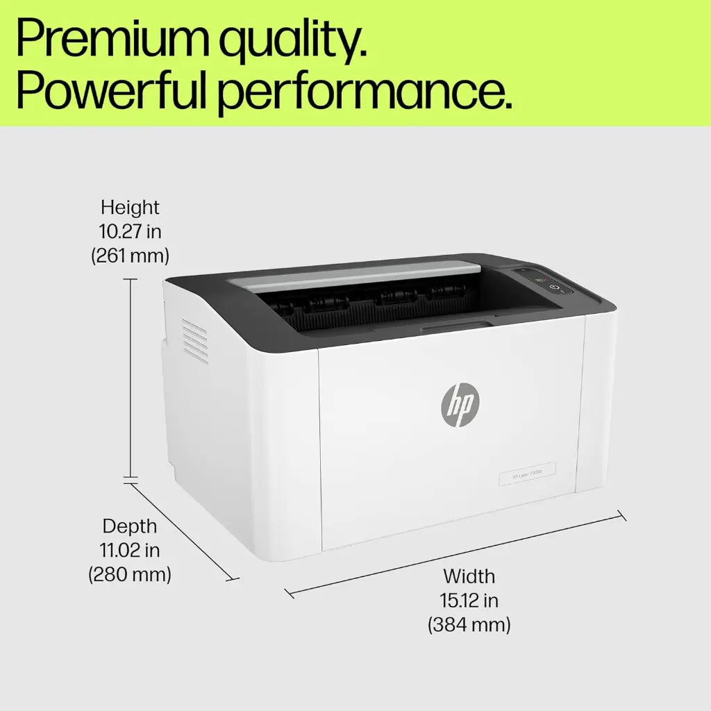 HP Laser 1008A Single Function Monochrome Laser Printer Up to 20 PPM