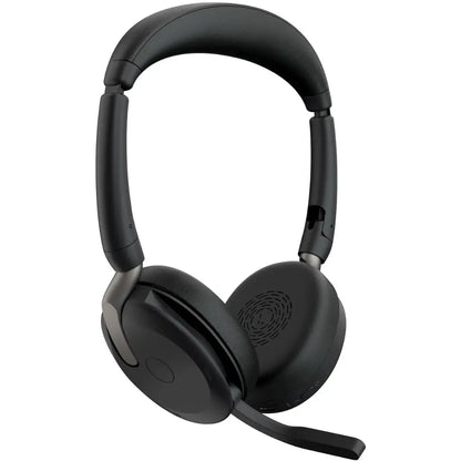 Jabra Evolve2 65 Flex UC Stereo Wireless Headset with Hybrid ANC ClearVoice Mic