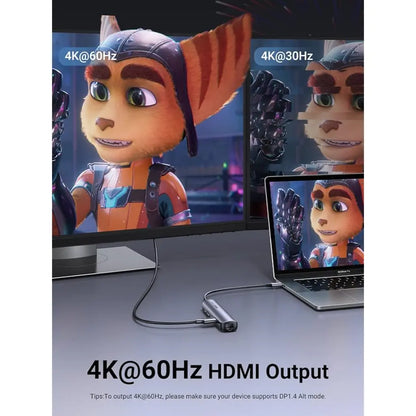 Ugreen USB-C 5-in-1 Dock with 4K HDMI 2×USB 3.0 Ports & 100W PD