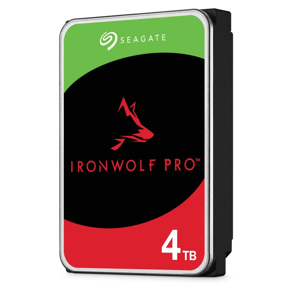 Seagate IronWolf Pro 4TB 3.5" 7200RPM SATA 6Gb/s NAS Internal Hard Disk Drive