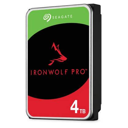 Seagate IronWolf Pro 4TB 3.5" 7200RPM SATA 6Gb/s NAS Internal Hard Disk Drive