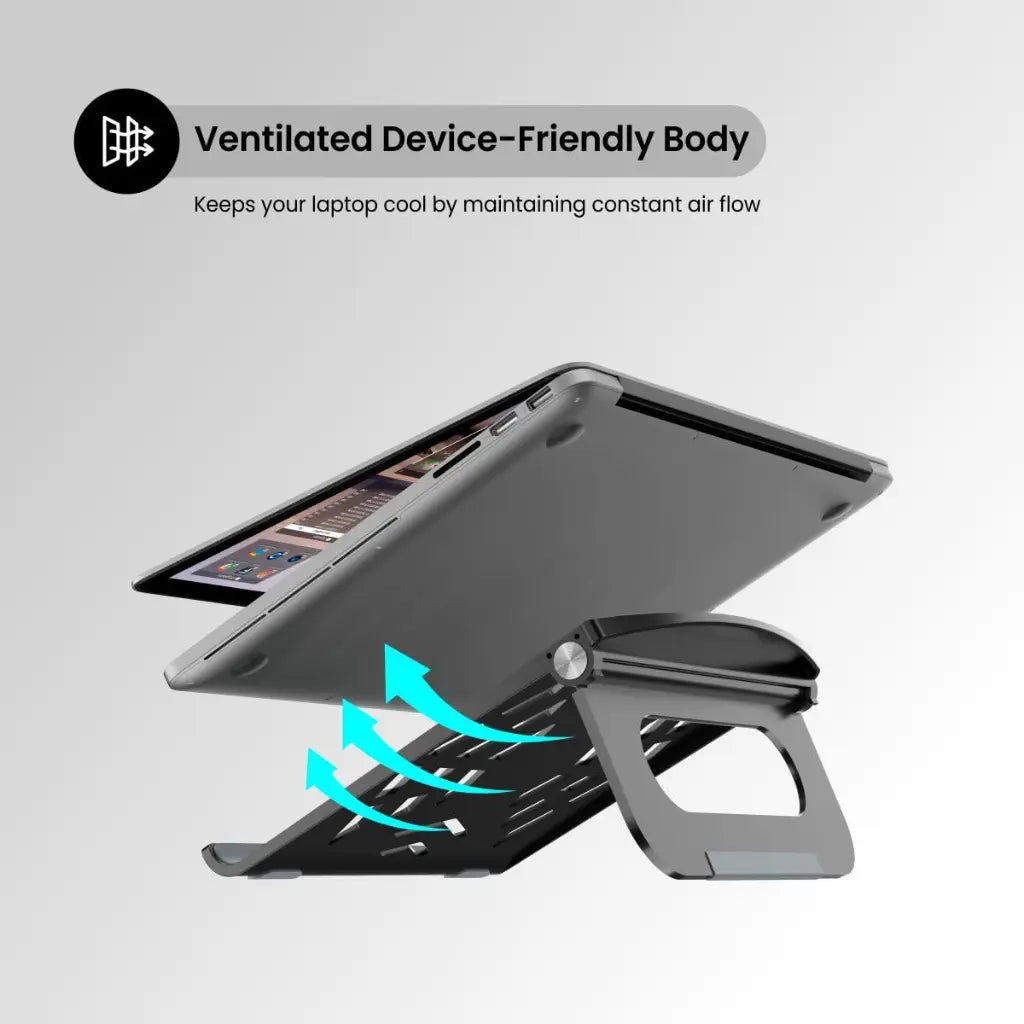 Portronics POR 1925 My Buddy Hexa 5 Laptop Stand Foldable