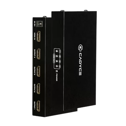 Cadyce CA-4HDSP PLUS 1 x 4 HDMI Splitter with 4K Support - Black