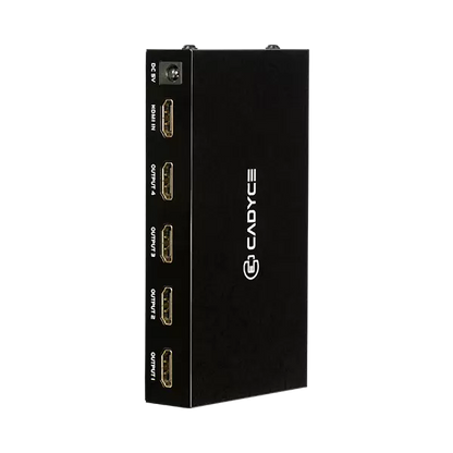 Cadyce CA-4HDSP PLUS 1 x 4 HDMI Splitter with 4K Support - Black
