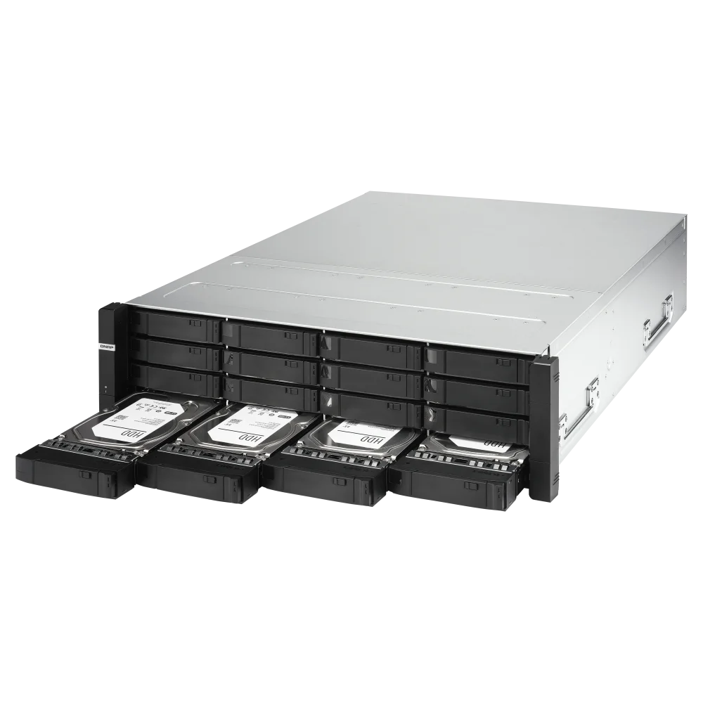 QNAP ES1686dc-2142IT-128G 16 Bay 3U Rackmount Next Generation Enterprise ZFS NAS