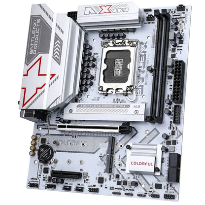 Colorful BATTLE‑AX B860M‑GHA WIFI V20 Wi‑Fi 6 B860 LGA 1851 DDR5  Micro‑ATX Motherboard-tpstech.in