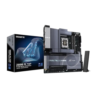 Gigabyte Z890 AI TOP WiFi Intel Z890 LGA1851 DDR5 E-ATX Motherboard-tpstech.in