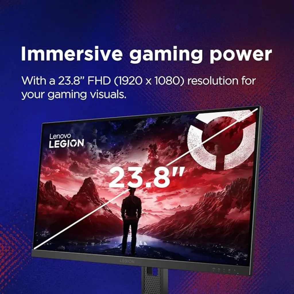 Lenovo Ligeon 24‑10  24" 240 Hz  0.5 ms FHD  Gaming  Monitor AMD FreeSync-tpstech.in