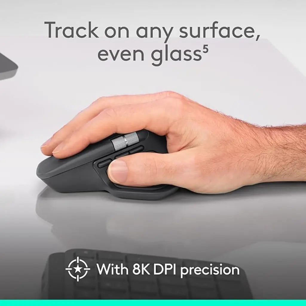 Logitech MX Master 4 Ergonomic Wireless Mouse with Haptic Feedback Logitech MX Master 4 Ergonomic Wireless Mouse with Haptic Feedback