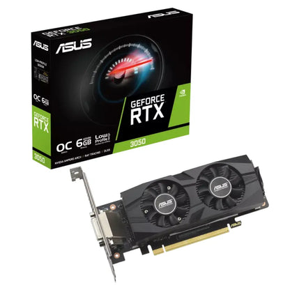ASUS GeForce RTX 3050 6GB GDDR6 Low Profile Graphics Card-tpstech.in