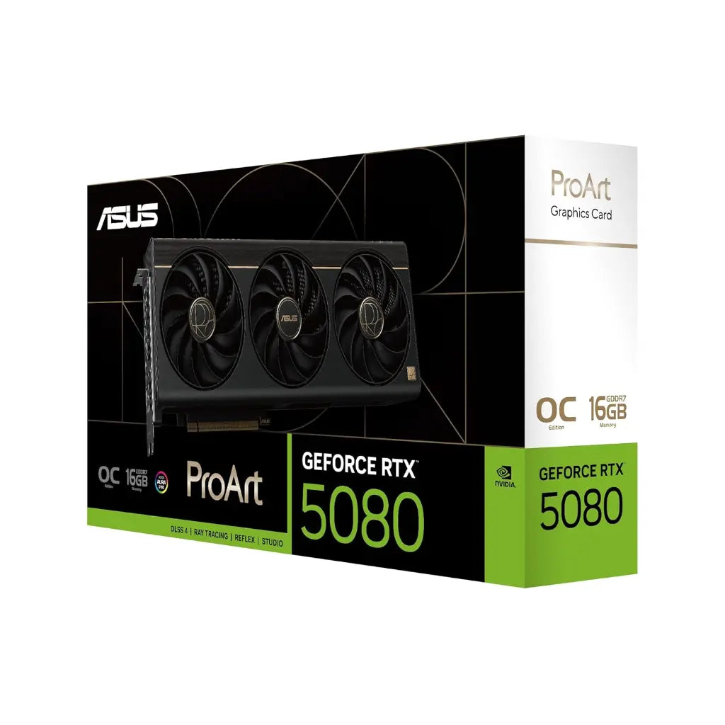 ASUS ProArt GeForce RTX 5080 OC 16GB GDDR7 Graphics Card-tpstech.in