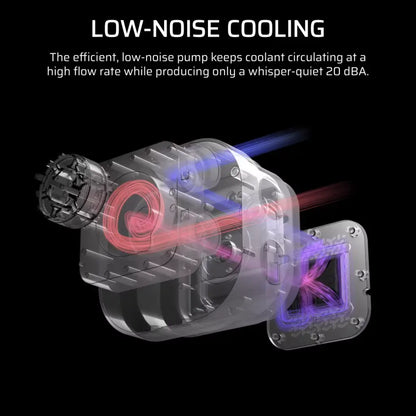 Corsair Nautilus 360 RS ARGB 360mm Liquid CPU Cooler-tpstech.in