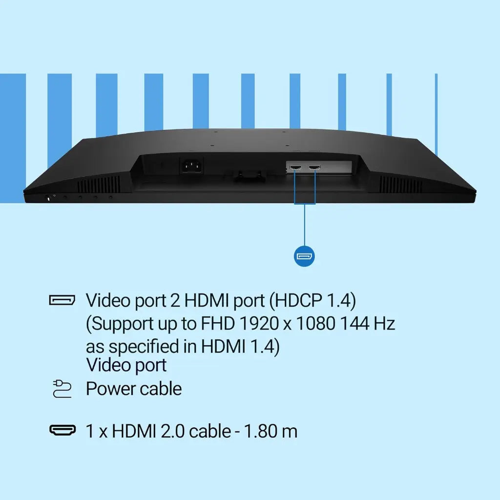 Dell SE2426H 24" 144Hz 1ms Full HD IPS Monitor AMD FreeSync-tpstech.in