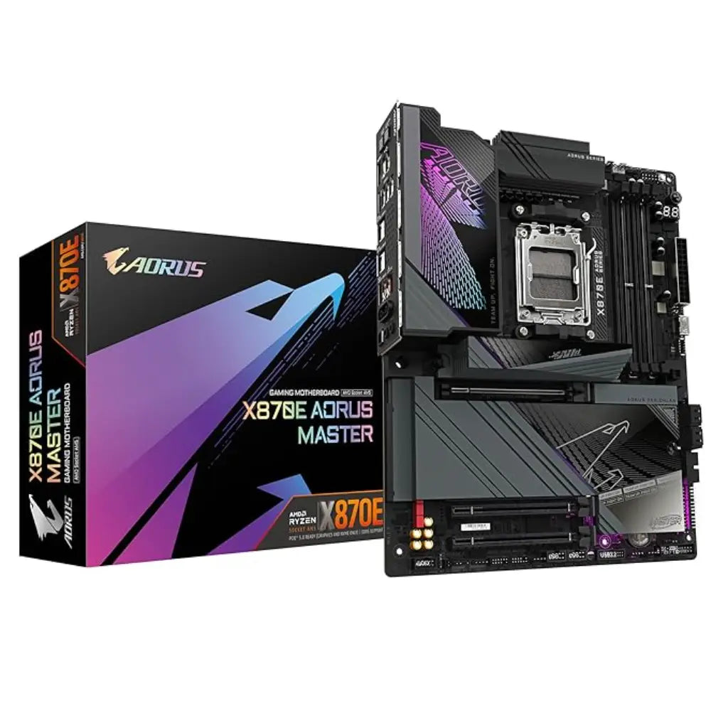 Gigabyte X870E AORUS MASTER AM5 DDR5 Motherboard with Wi‑Fi 7-tpstech.in