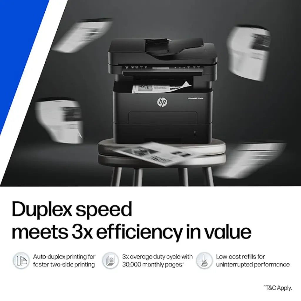 HP 323sdnw A58WKA Wireless All-in-One Laser Printer with Duplex Printing-tpstech.in