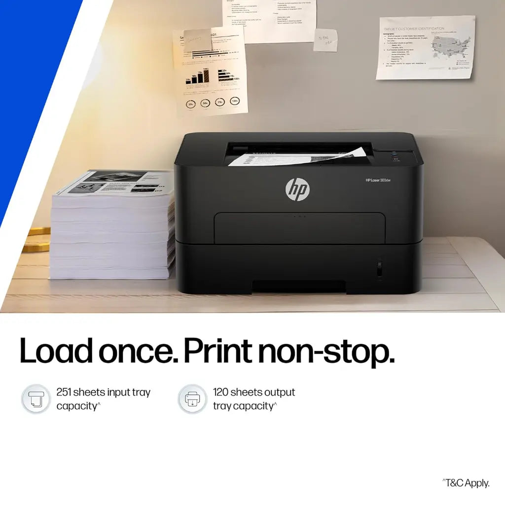 HP Laser A58WFA Wireless Monochrome Laser Printer with Auto Duplex Printing-tpstech.in