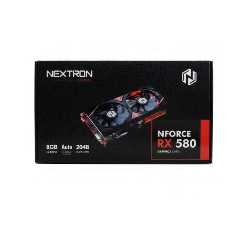 5 NEXTRON AMD Radeon RX 580 8GB GDDR5 Graphics Card tpstech.in