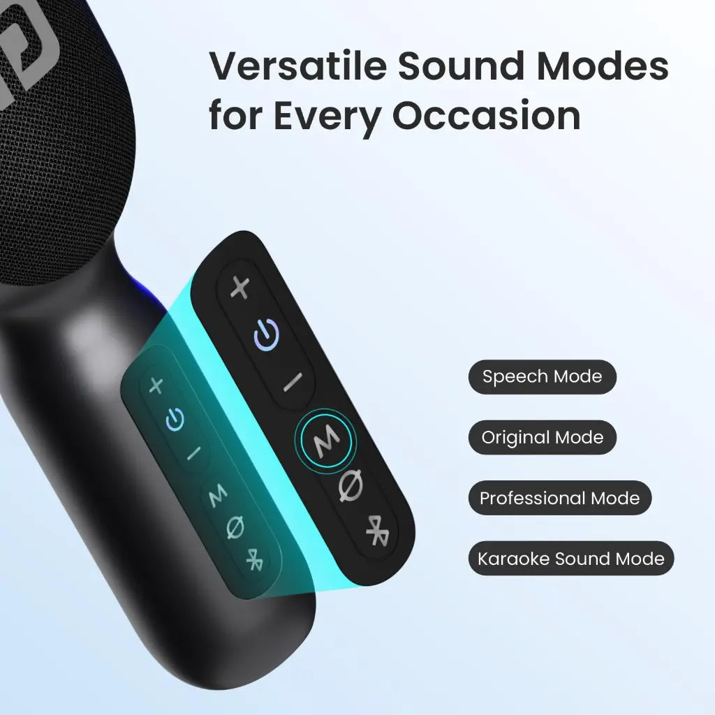 Portronics Dash 2 POR 1932 Wireless Karaoke Microphone 10W Speaker-tpstech.in