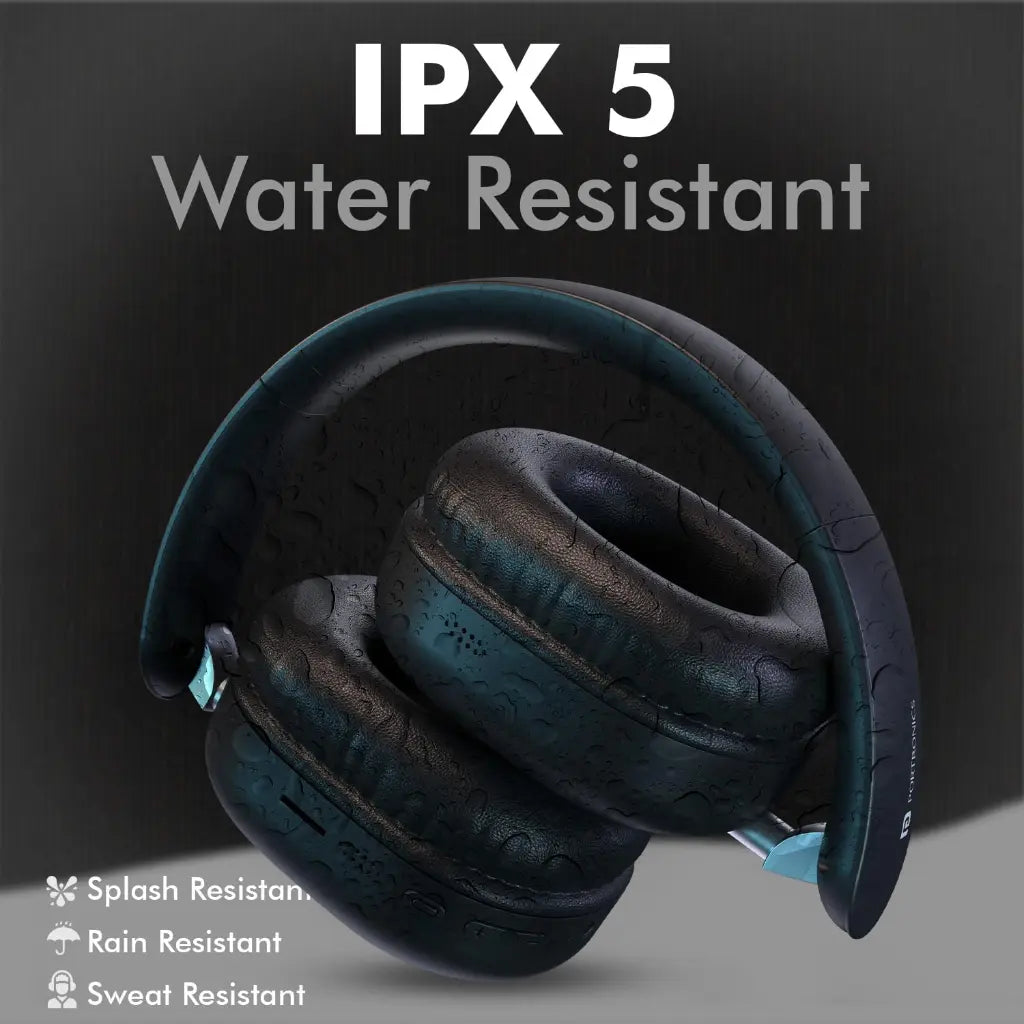 Portronics Muffs M6 POR 3261 Over Ear Wireless Bluetooth Headphone 40H Playtime-tpstech.in