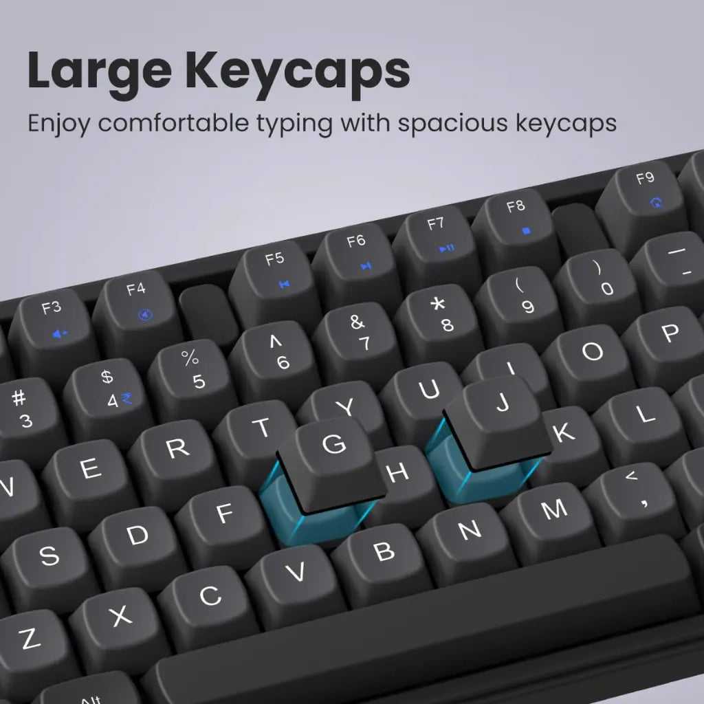 Portronics POR 2746 Key9 Combo Wireless Keyboard and Mouse Set - Grey-tpstech.in