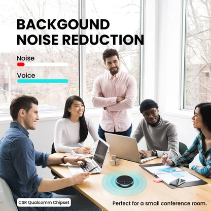Portronics Talk One POR 1386 Bluetooth 5.1 Conference Speaker with 360 Voice Coverage-tpstech.in