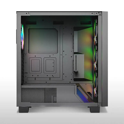 ProLab Design AI848 ARGB Mid‑Tower ATX Workstation Cabinet with 4x140mm Fans & Type‑C-tpstech.in