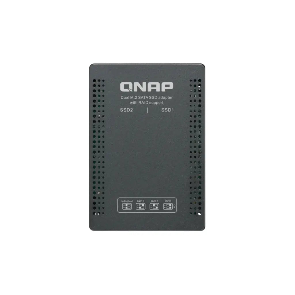 QNAP QDA-A2MAR Dual M.2 SATA SSD to 2.5-Inch SATA RAID Adapter-tpstech.in
