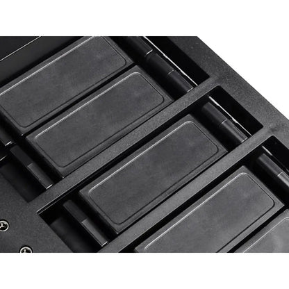SilverStone DS380 Mini ITX Mini DTX NAS Cabinet with 8 Hot Swap Bays USB 3.0 Black-tpstech.in