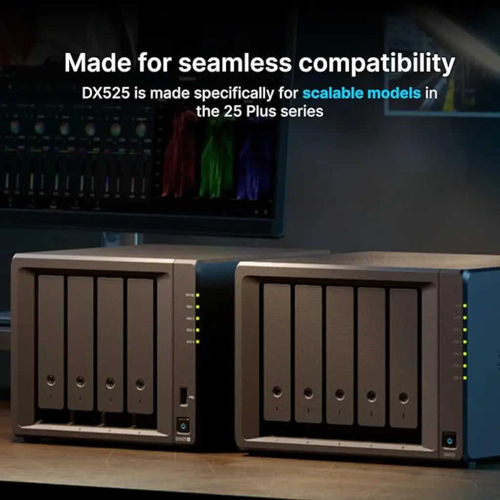 Synology DX525 5-Bay Desktop Expansion Unit (Diskless) for DiskStation-tpstech.in