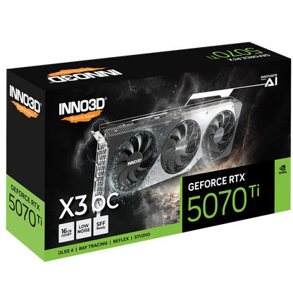 INNO3D GeForce RTX 5070 TI X3 OC 16GB GDDR7 Graphics Card