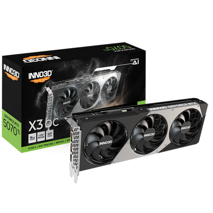 INNO3D GeForce RTX 5070 TI X3 OC 16GB GDDR7 Graphics Card