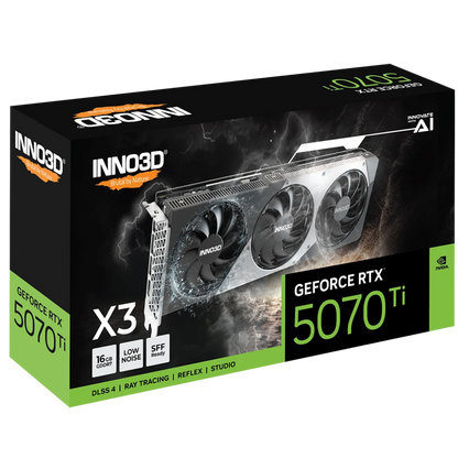 INNO3D GeForce RTX 5070 TI X3 16GB GDDR7 Graphics Card