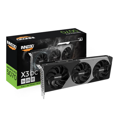 INNO3D GeForce RTX 5070 TWIN X3 OC 12GB GDDR7 Graphics Card