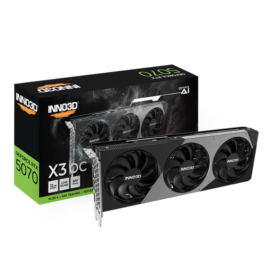 INNO3D GeForce RTX 5070 TWIN X3 OC 12GB GDDR7 Graphics Card